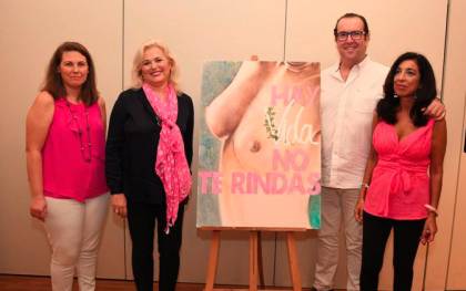 Presentación de la II Gala Rosa contra el cáncer de mama.