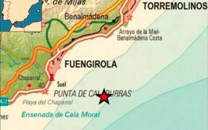 Fuengirola registra un terremoto de 3,5 grados