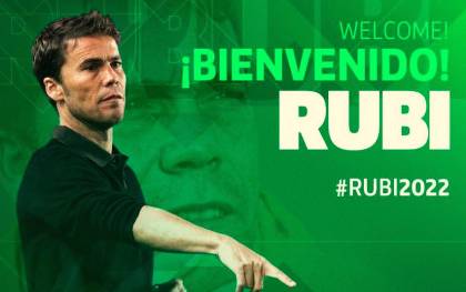 OFICIAL | Rubi, nuevo entrenador del Betis hasta 2022
