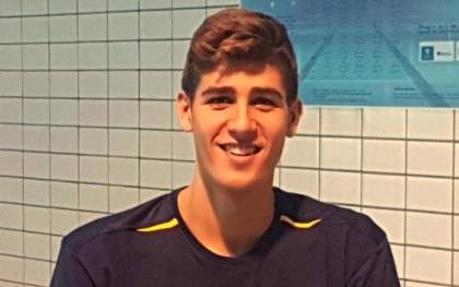 Francisco Javier Chacón, nadador del Club Natación Alcalá. / Twitter: @fanatacion