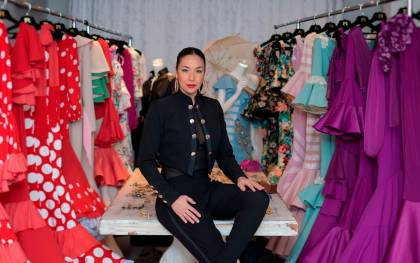 Pilar Rubio: «El traje de flamenca hace que una holandesa se sienta andaluza»