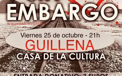Viernes 25 de octubre, teatro de Guillena en la Casa de la Cultura