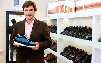 Antonio Fagundo, CEO de Masaltos.com. / El Correo