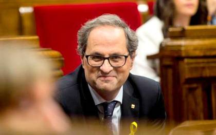 El presidente de la Generalitat, Quim Torra. / EFE