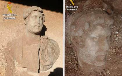 El pleno municipal pide la cesión del busto de Adriano