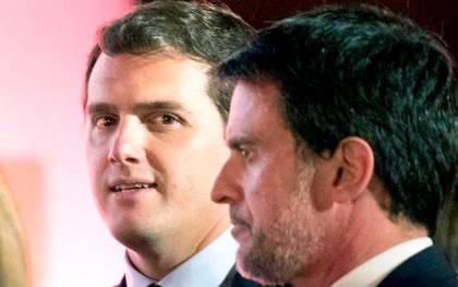 Albert Rivera y Manuel Valls. / EFE