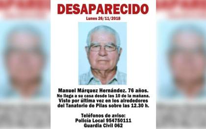 Manuel Márquez Hernández fue encontrado sano y salvo. / El Correo