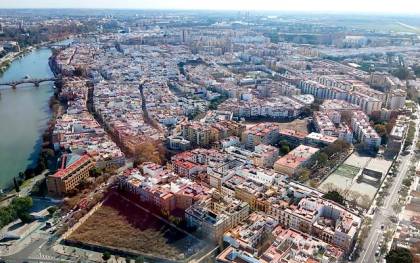 Vista aérea de Sevilla capital. / Ramón Morales