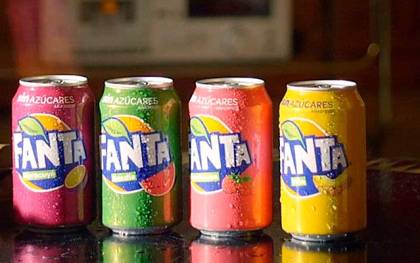 Los nuevos sabores de Fanta.