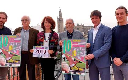 Presentación de la décima edición de la Carrera Popular Victoria Domínguez Cerrato. / El Correo
