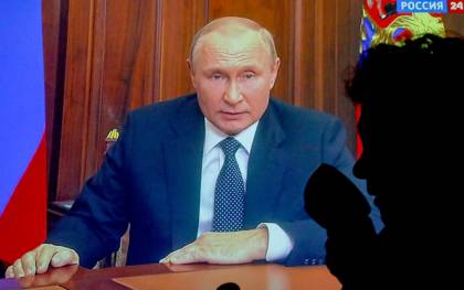 El presidente ruso, Vladímir Putin, anunció hoy una "movilización parcial" en un mensaje televisivo a la nación, en el que acusó a Occidente de buscar la destrucción de RusiaEFE