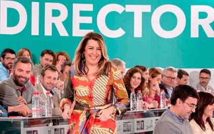 La secretaria general del PSOE andaluz, Susana Díaz, en una imagen de archivo. / EFE-Julio Muñoz