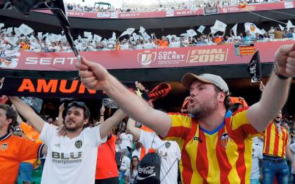 Sevilla vibra con la final de la Copa del Rey en el Villamarín