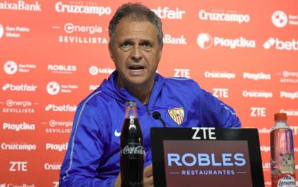 Caparrós: «Claro que hay un plus, por el rival y lo que significa en Sevilla»