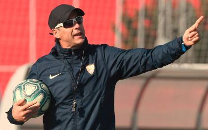 Julen Lopetegui, entrenador del Sevilla. / SFC