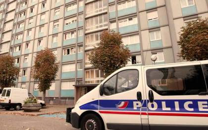 Un coche de la policía francesa en una imagen de archivo. / EFE