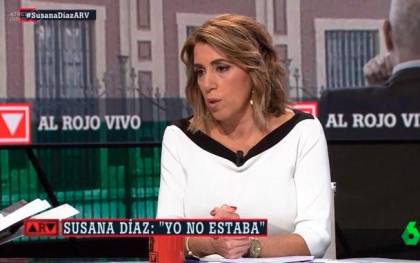Susana Díaz asegura que la Junta nunca retiró la acusación particular