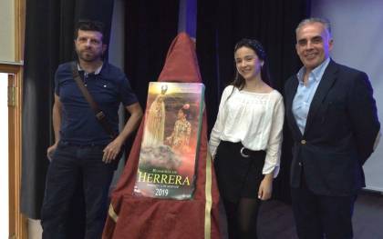 Una joven de Herrera protagoniza el cartel de su romería