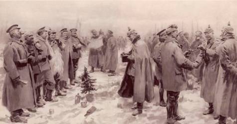 El histórico alto el fuego en la Navidad de la Primera Guerra Mundial