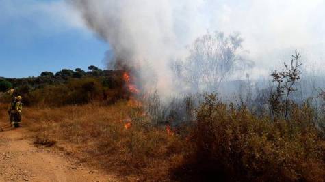 Sofocados dos incendios en las localidades de Alanís y Guadalcanal