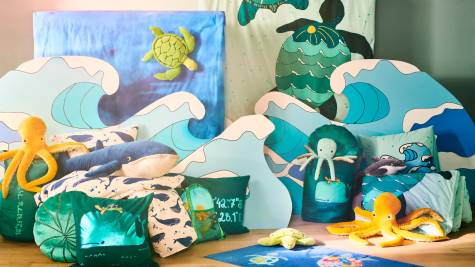 Ikea lanza una colección infantil de juguetes inspirados en el océano
