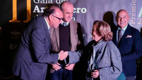 Charo Bernardino recibió el Premio Arfe a su trayectora