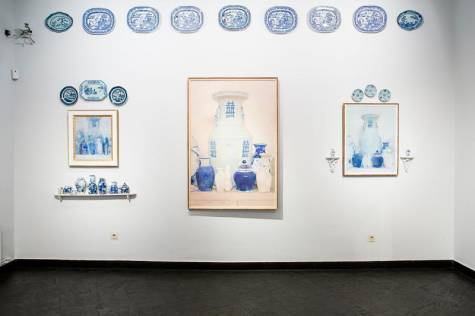 El paraíso de las porcelanas de Chema Rodríguez en la galería Haurie