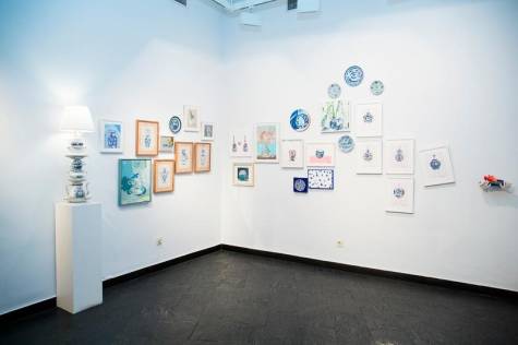 El paraíso de las porcelanas de Chema Rodríguez en la galería Haurie