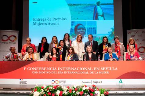 «I Conferencia Internacional en Sevilla con motivo del Día de Internacional de la Mujer» en la Fundación Cajasol