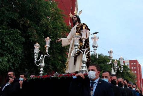 Ntro. Padre Jesús de la Humildad procesionó por primera vez por las calles de Montequinto