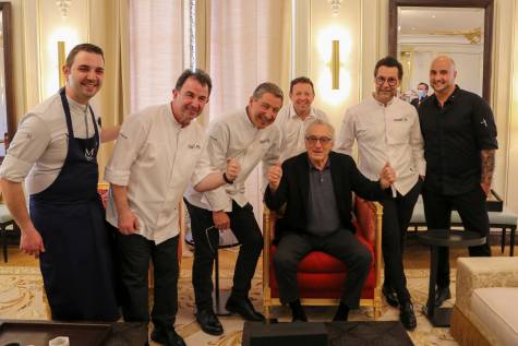 Robert de Niro «se pone como el Quico» en una comida en Madrid