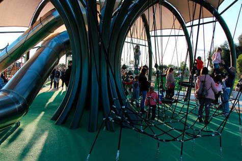 Inaugurado ‘Olivus’, el mayor parque inclusivo de Dos Hermanas