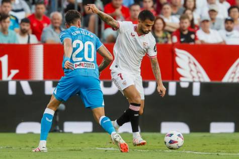Lukébakio conduce la goleada del Sevilla y deja muy tocado al Almería (5-1)