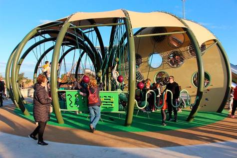 Inaugurado ‘Olivus’, el mayor parque inclusivo de Dos Hermanas