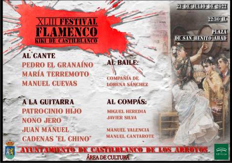 Castilblanco celebra este sábado su festival de flamenco