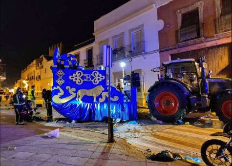 Marchena vive su último día de luto oficial por la tragedia de la cabalgata de Reyes