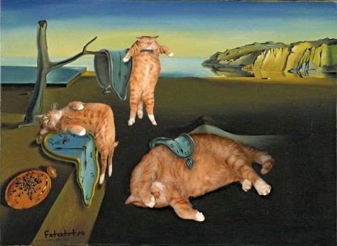 Obras de arte felinas: inexplicable amor por los gatos