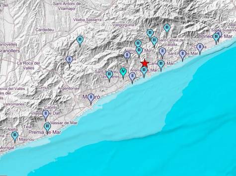 Registrado un terremoto de 3,2 en los alrededores de Barcelona