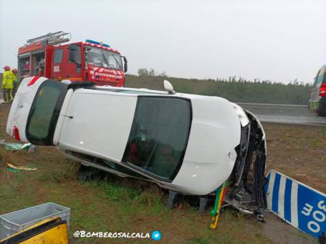 Dos accidentes de tráfico en Alcalá