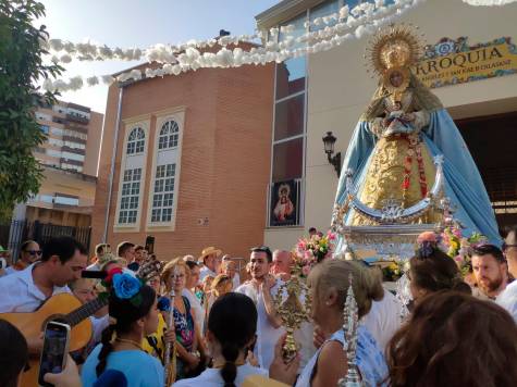 Montequinto celebró la Romería de la Virgen de los Ángeles