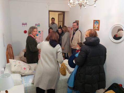 Un antiguo caserón en Carmona alberga la nueva vida de 21 refugiados ucranianos