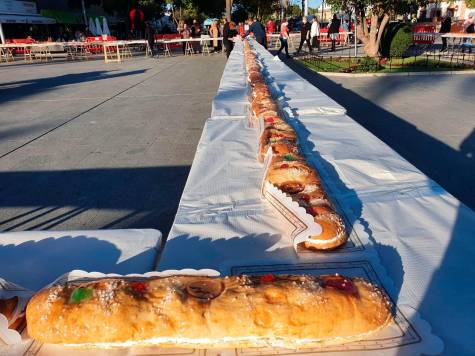 Un roscón de Reyes de 180 metros para degustar gratis