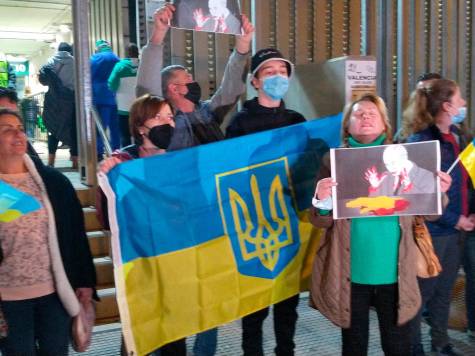 Béticos con Ucrania, no a la guerra
