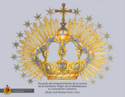 La Soledad de Cantillana enriquecerá la corona de Palomino para la coronación canónica