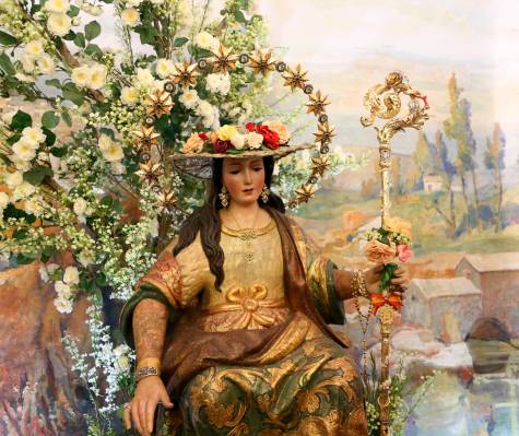 Cantillana vuelve a celebrar la romería y el besamanos a la Divina Pastora
