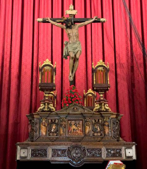 El Cristo de Burgos celebrará el quinario en su paso 