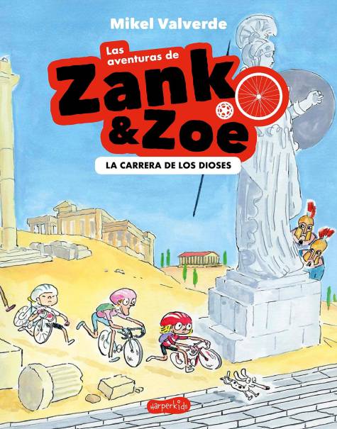 «Las aventuras de Zank &amp; Zoe. La carrera de los dioses»: Conocer los mitos sobre la bici
