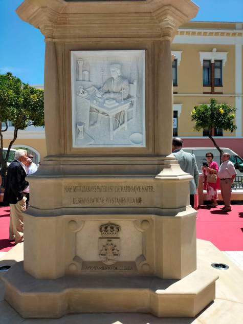 Lebrija inaugura un monumento a Elio Antonio 