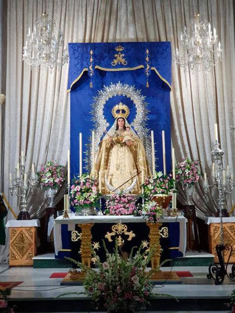 La Virgen sigue naciendo en La Vega en tiempos de pandemia