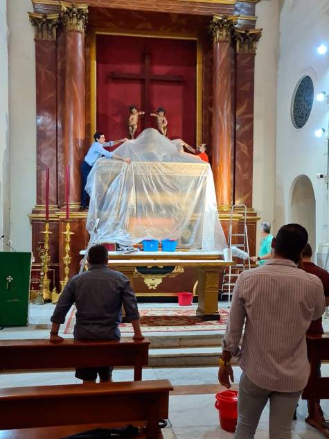 El Santo Entierro acomete obras de urgencia en San Gregorio